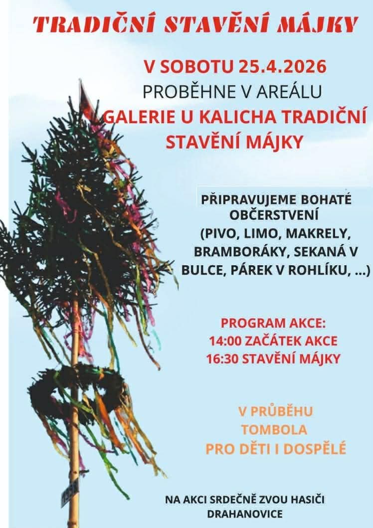 Tradiční stavění májky