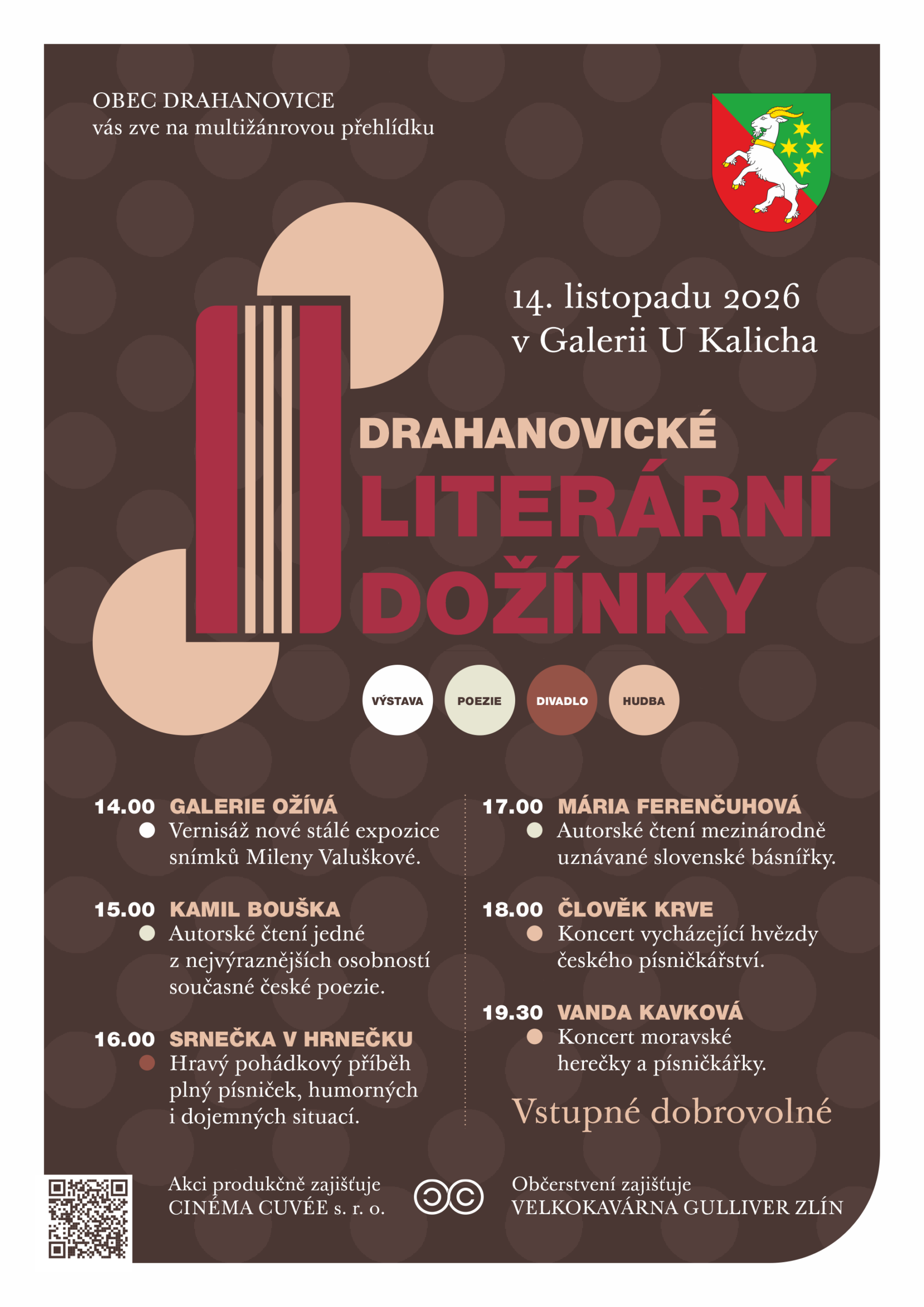 Drahanovické literární dožínky 2026